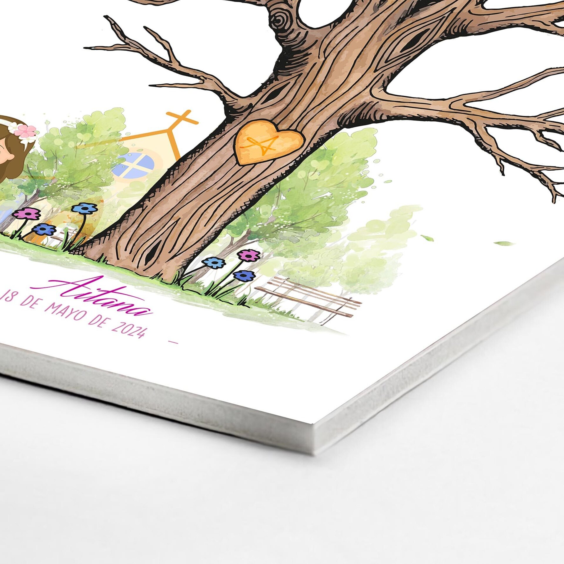 Árbol de Huellas para comunión - 2