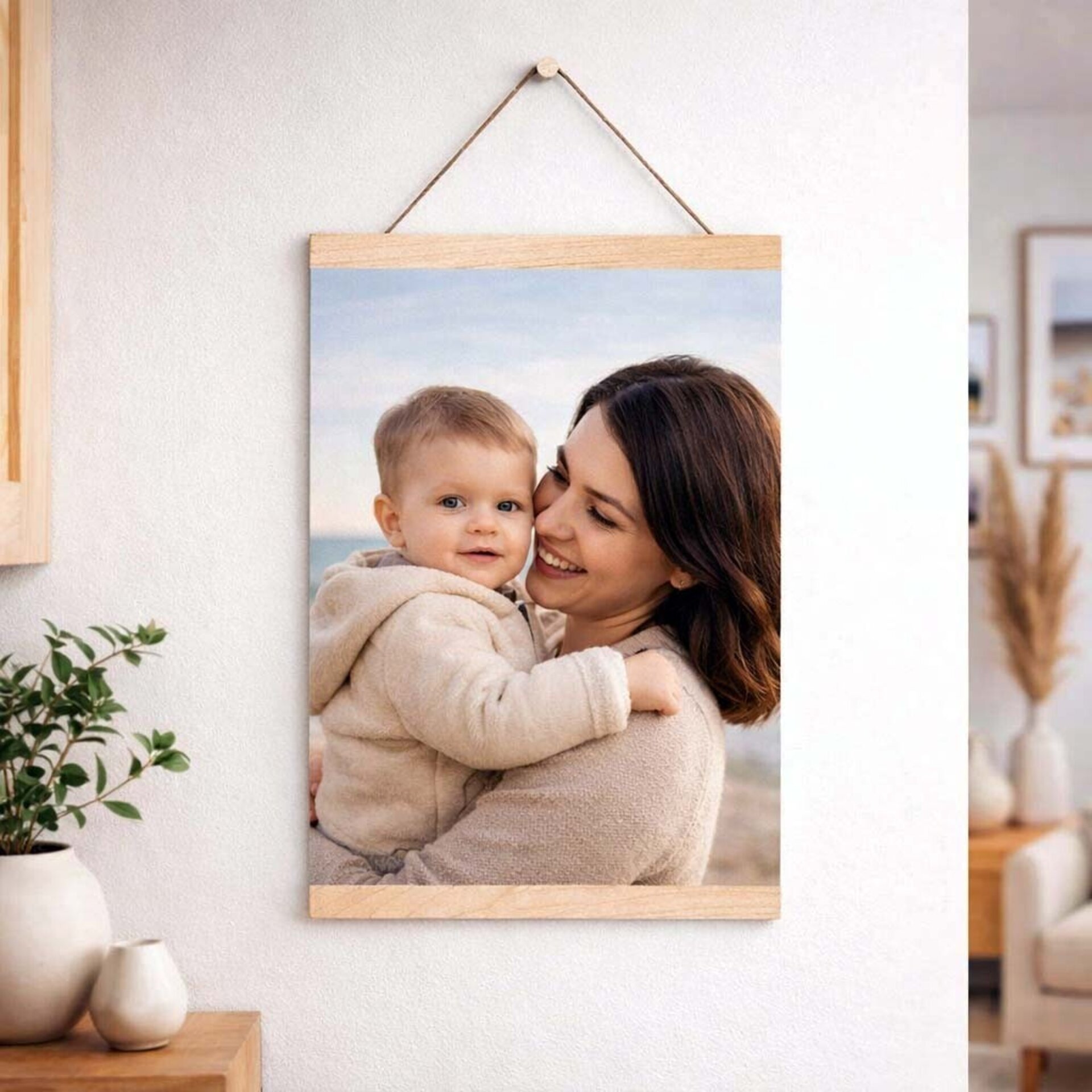 Colgador de madera - 1