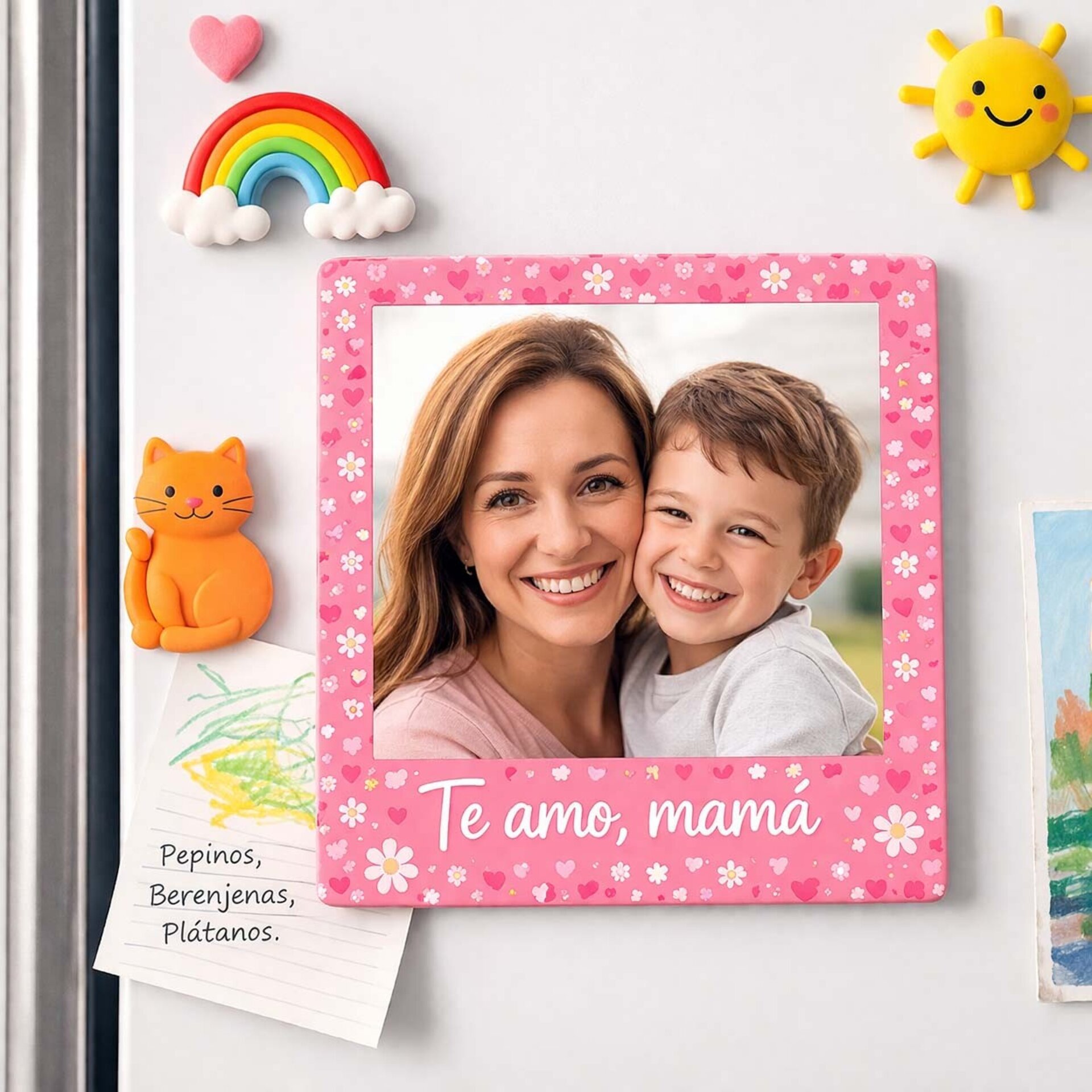 Foto Polaroid de madera con imán - 1