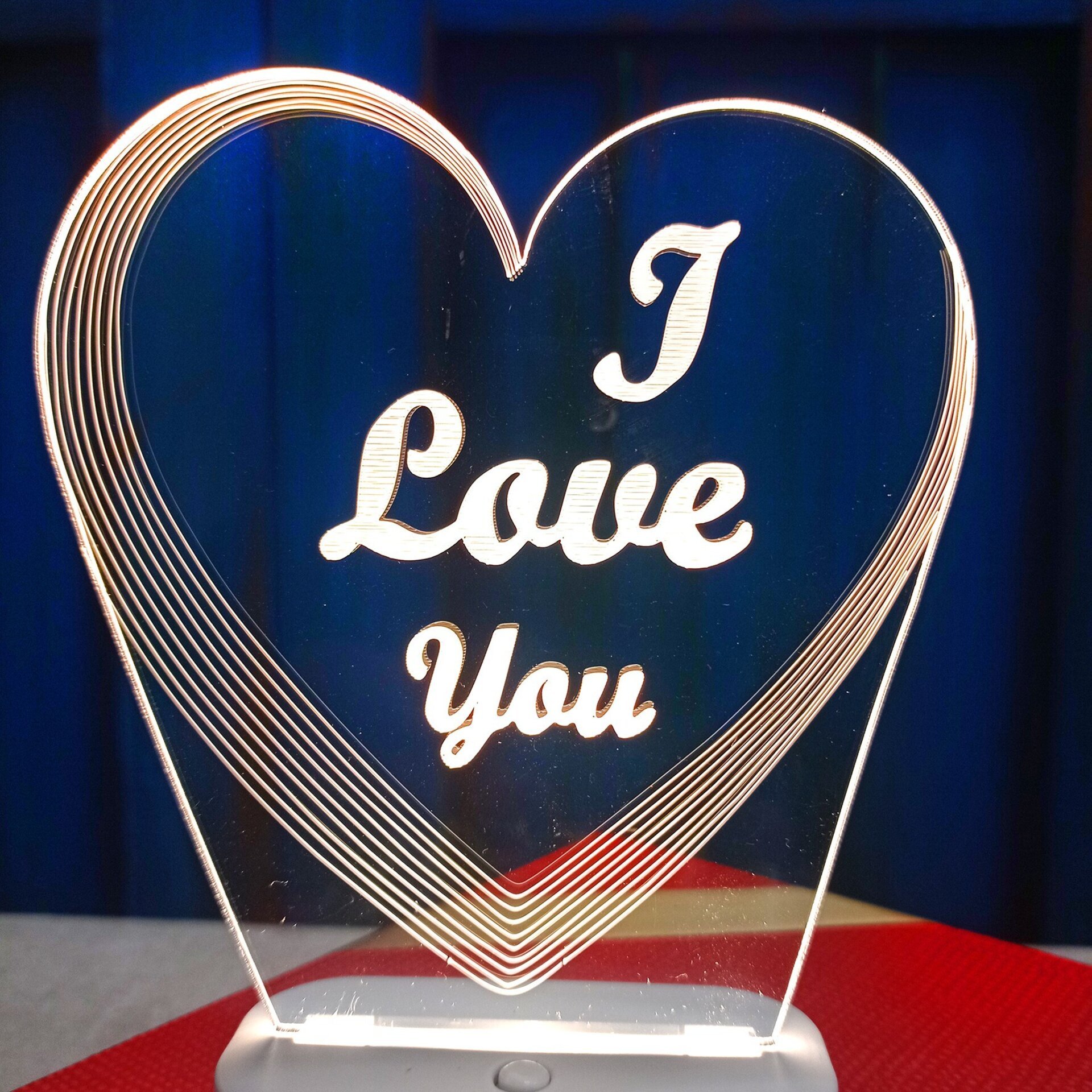 Lámpara " I Love You" - 3