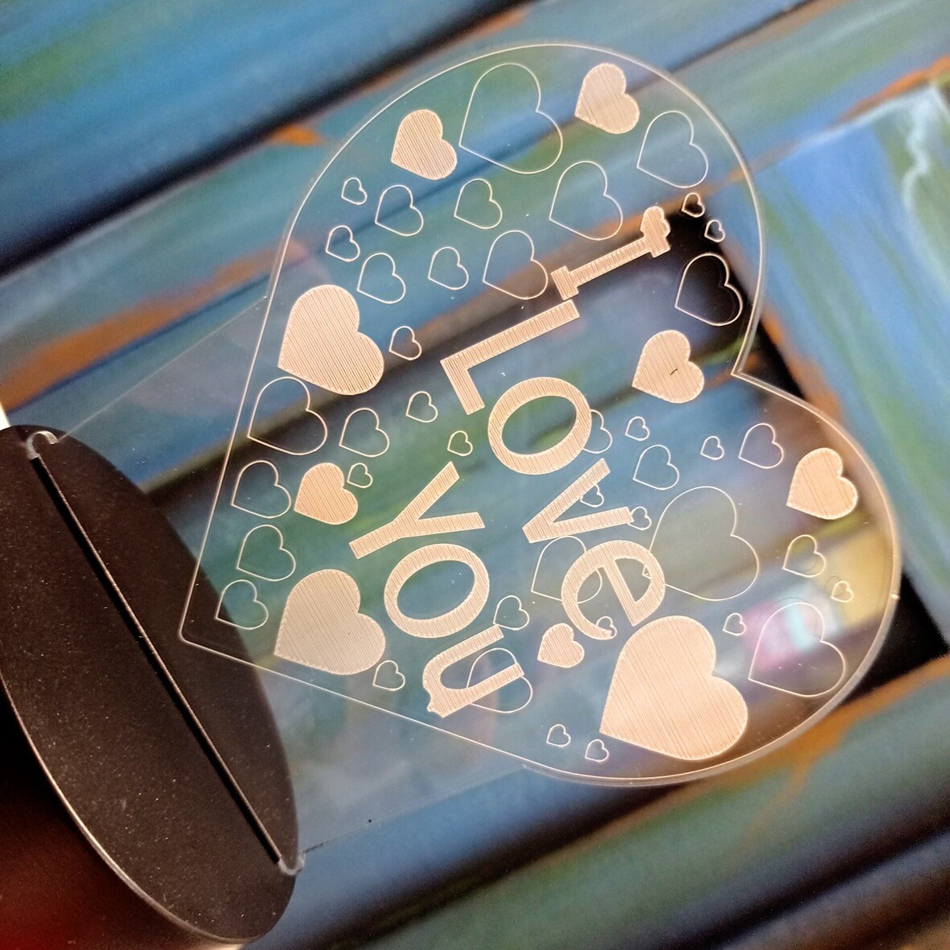 Lámpara " Te Amo" - 2