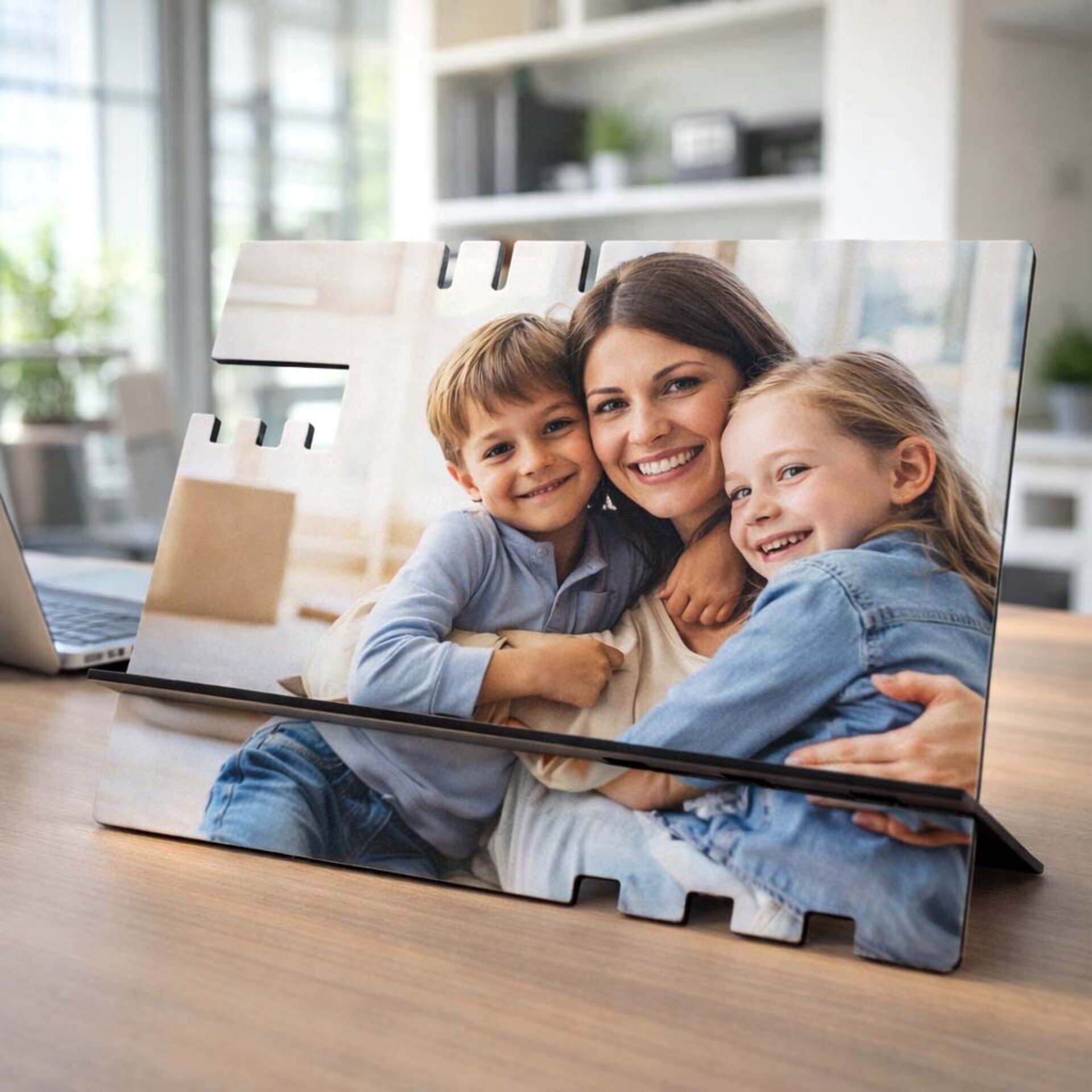 Organizador de escritorio con foto - 1