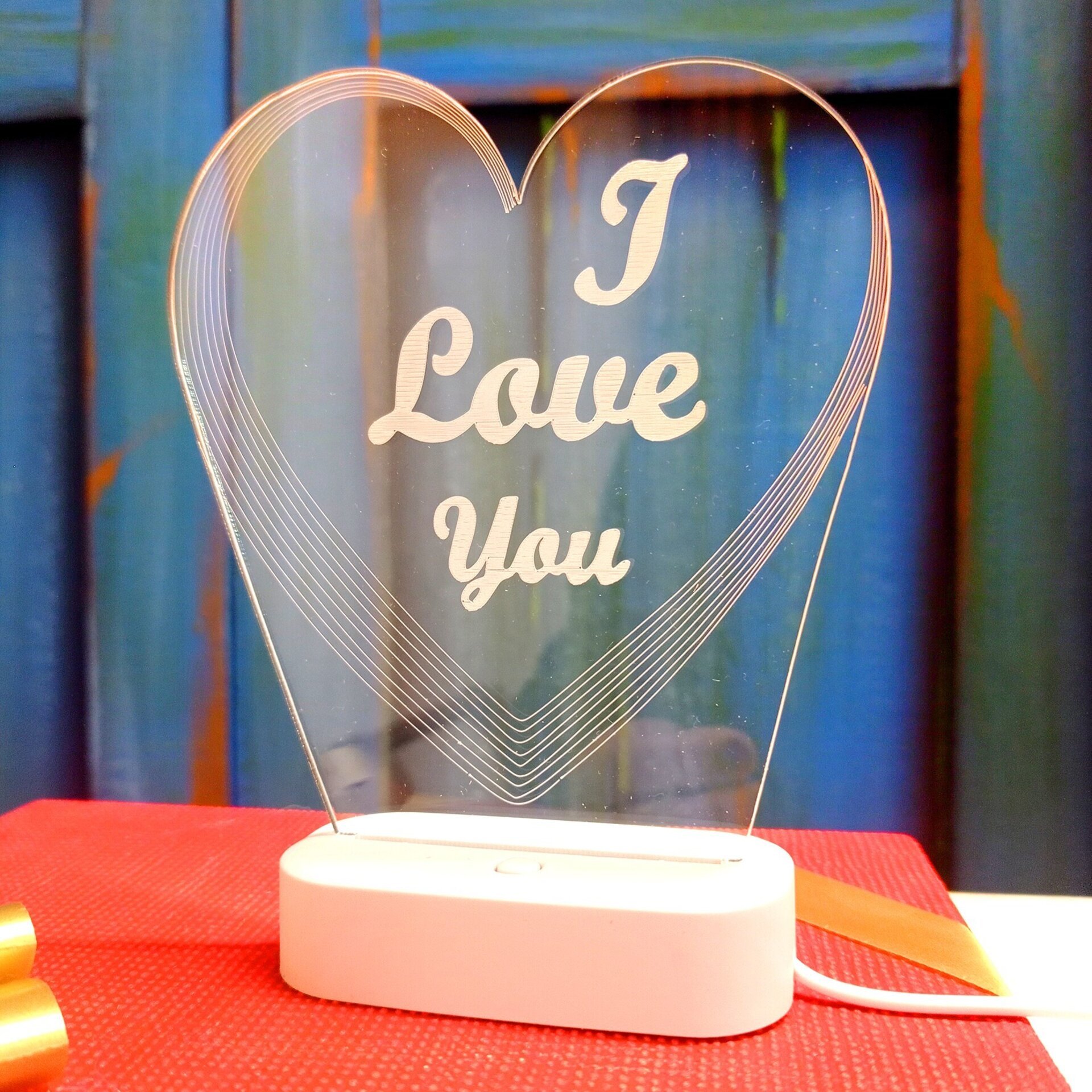 Lámpara " I Love You" - 7