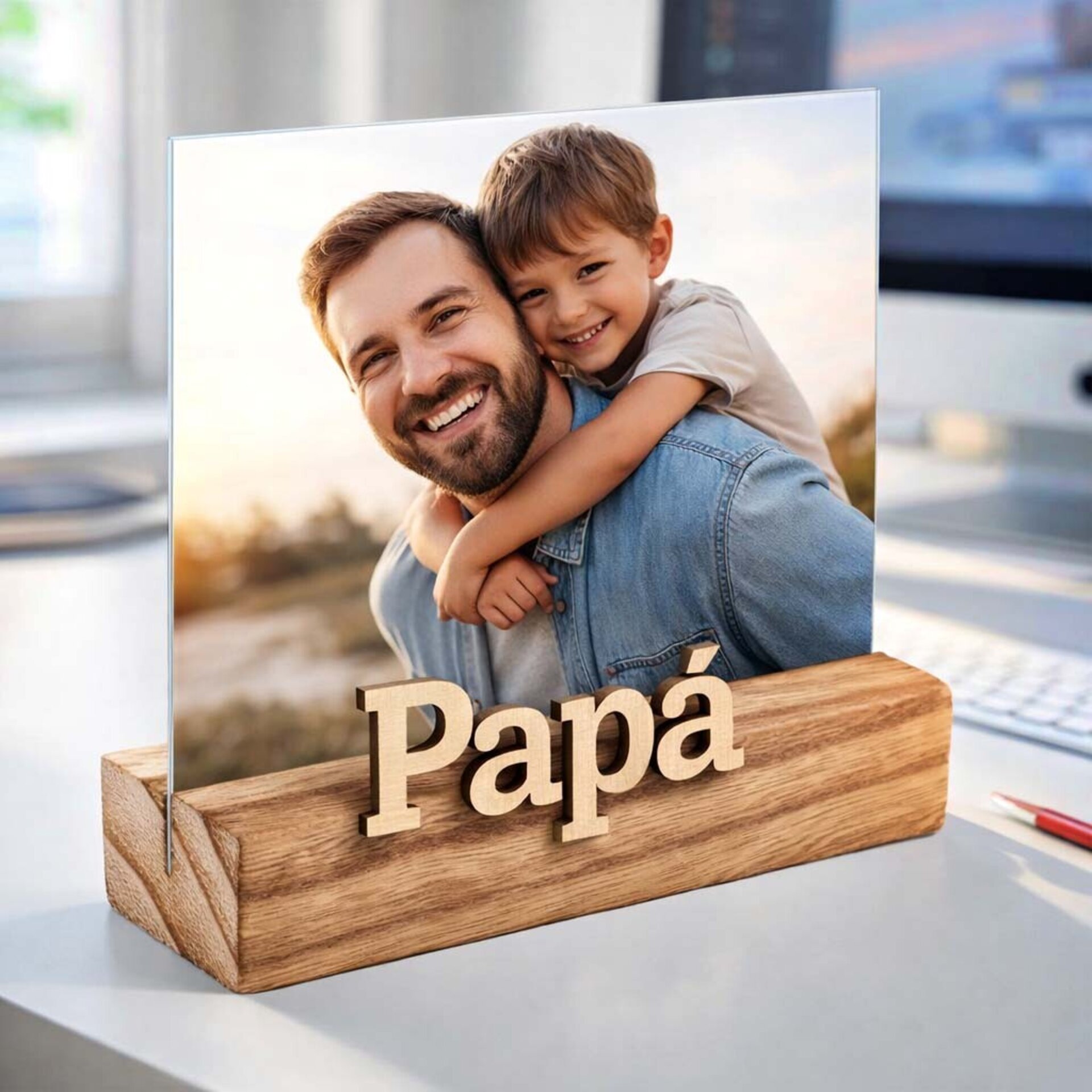 Tarjetón con peana - 1